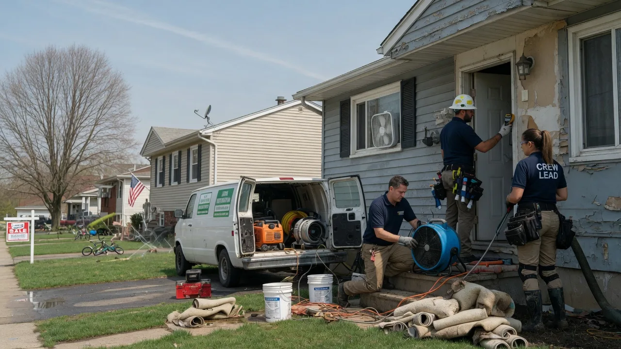 Flood Cleanup in Trenton, UT near me